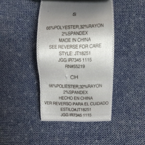 ModernLux sleeveless blue top Size Small - Picture 6 of 7